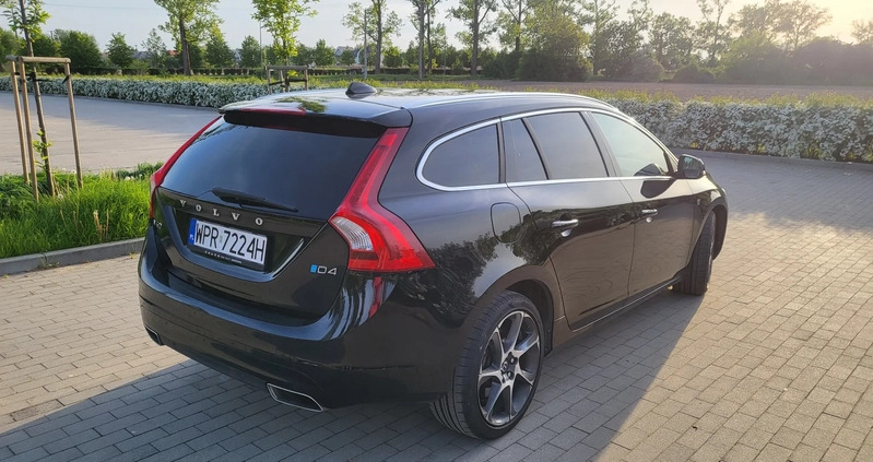 Volvo V60 cena 59500 przebieg: 186300, rok produkcji 2016 z Leśnica małe 79